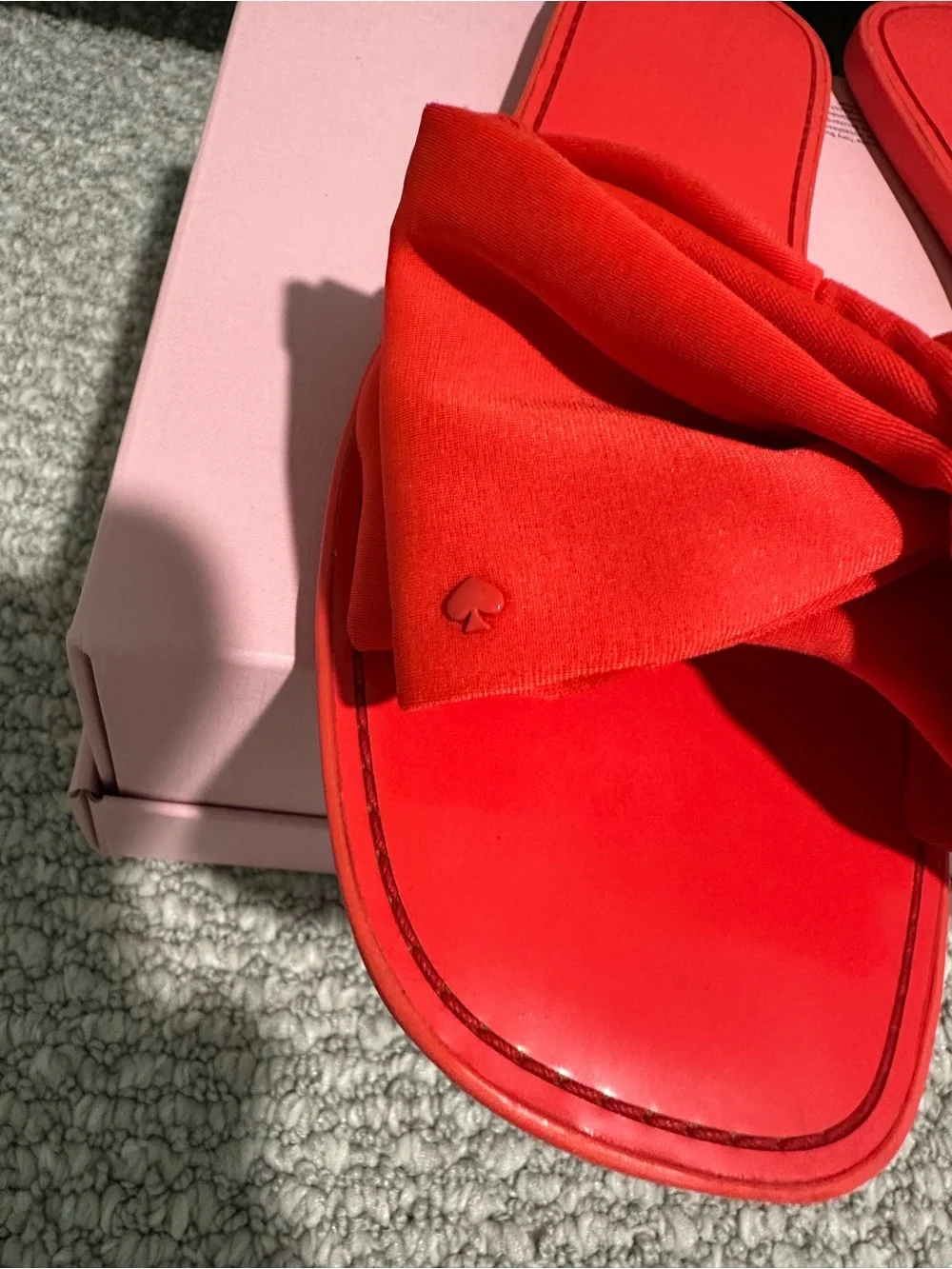 kate spade vibrant red